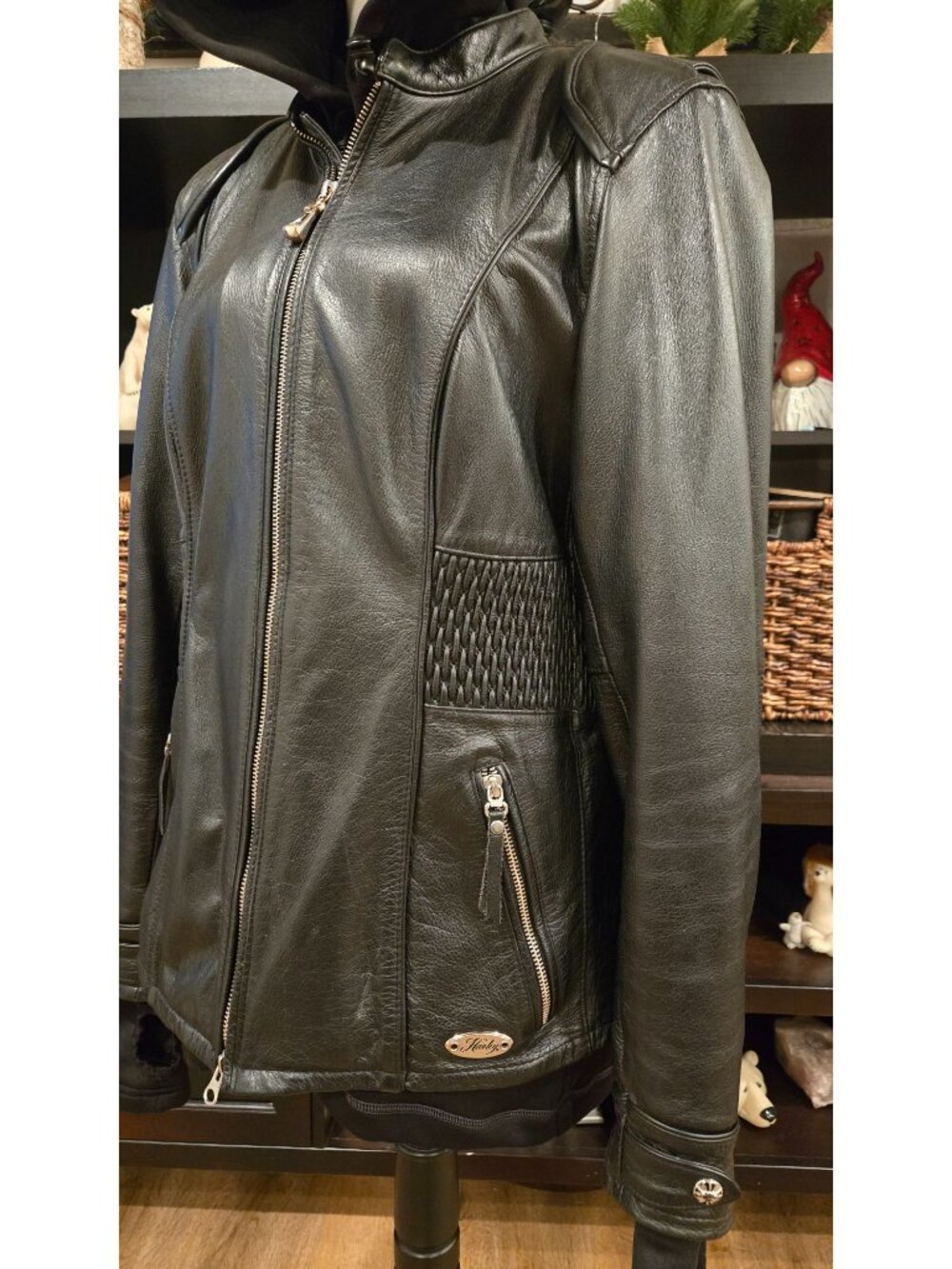 Harley-Davidson Women's Pink Label 3-in-1 Leather Riding Jacket XL - 97189-14VW - Picture 3 of 16